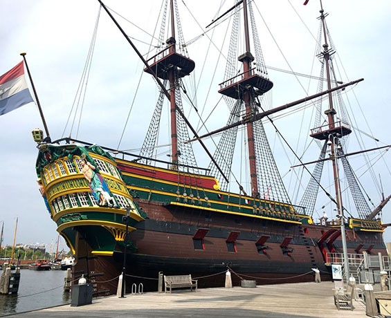 Scheepvaart Museum VOC-schip Amsterdam