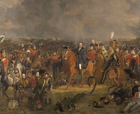 De Slag bij Waterloo